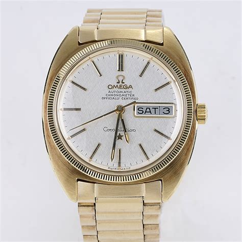 ladies omega gold watch 1970s|omega constellation automatic 1970.